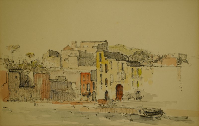 1935 ca. - Case lungo la costa napoletana